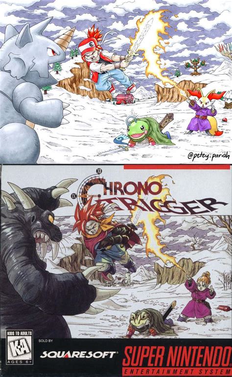 Chrono Trigger Snes Cover