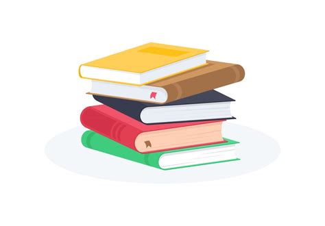 Stack of Books Vector | Frebers