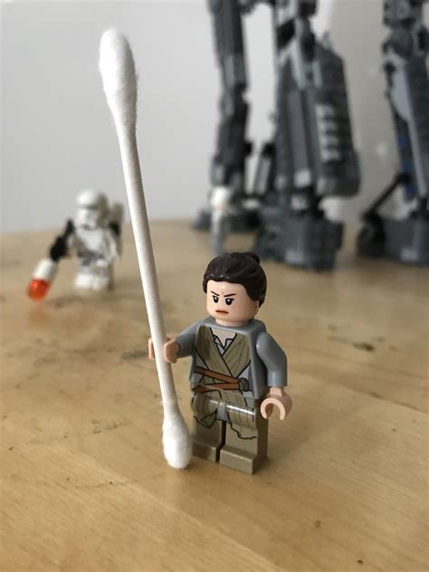 Look Rey Finally Upgraded Her Staff R Lego