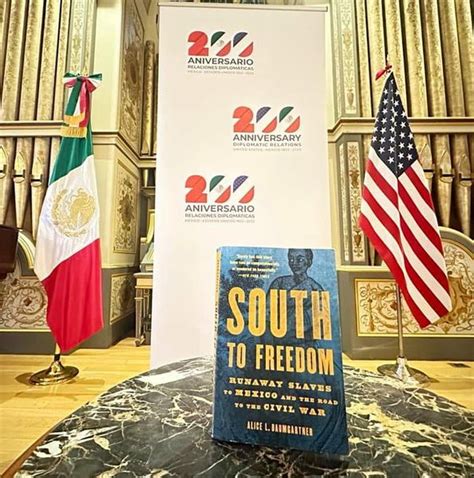 The Mexican Embassy in the U.S. presented the book South to Freedom ...