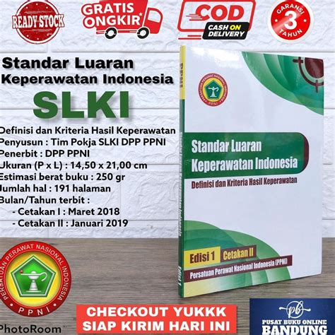 Jual PRODUK 8CMFE PAKET 3 BUKU PPNI SDKI SIKI SLKI NANDA NIC NOC