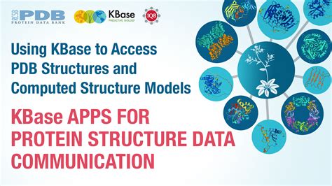 PDB 101 Using KBase To Access PDB Structures And Computed Structure Models