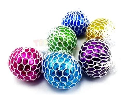 Squishy Ball Pelota Esfera Orbis Antiestres Pack X12 Textura