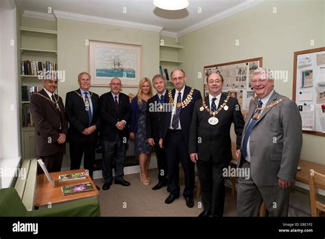 The Mayor Of Bromley And Deputy Mayor Along With Other Mayors Pose For