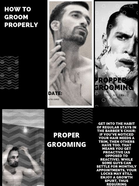 How To Groom Properly Pdf