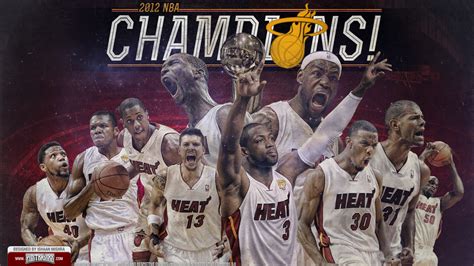 “Championship Dreams” 2012 Miami Heat Wallpaper | Posterizes | NBA Wallpapers & Basketball ...