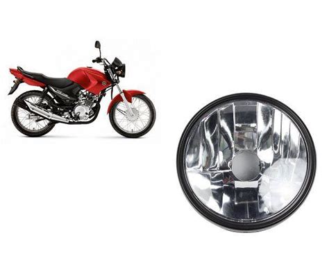 Farol bloco ótico ybr factor 125 2009 à 2014 mod original Plasmoto