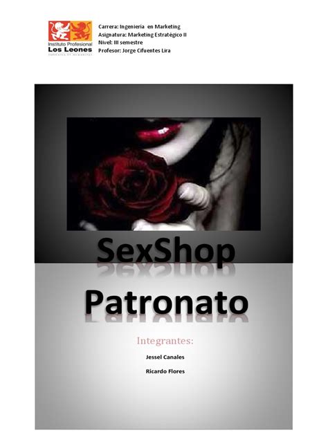 Análisis De Mercado Y Plan De Marketing Para Un Sex Shop En Chile Pdf Santiago Marketing