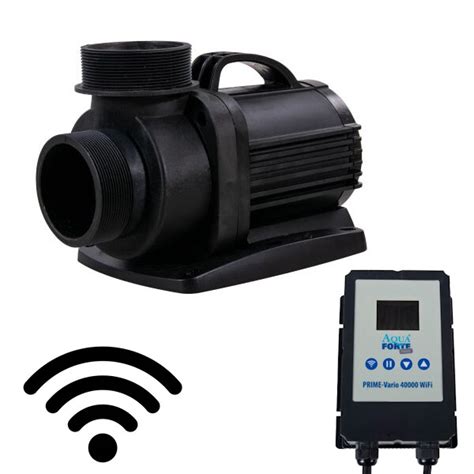 Aquaforte Regelbare Teichpumpe Prime Vario 40000 Mit WiFi Bei Aqua