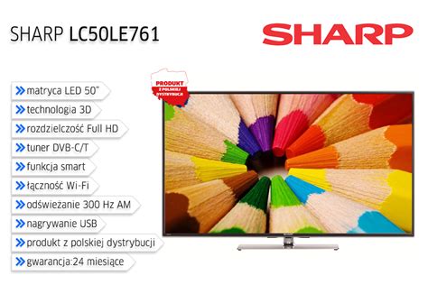 Sharp Lc Le D Smarttv Fullhd Hz Usb Wifi Xhdmi Telewizory