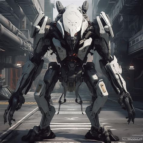 96 000 Articulated Mecha Concept Pictures