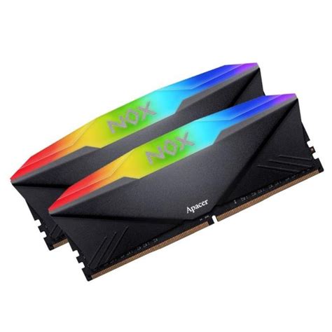 Jual Memory Apacer NOX RGB AURA II DDR4 PC25600 3200Mhz 16GB 2x8GB Ram