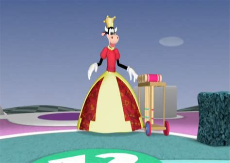 Image Queen Clarabelle Mickeys Adventures In Wonderland