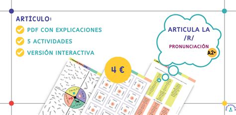 Articula La R Materiales Y Juegos Para Trabajar La Pronunciaci N