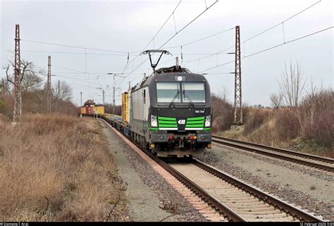 Containerzug Mit Siemens Vectron Der Ell Austria Gmbh