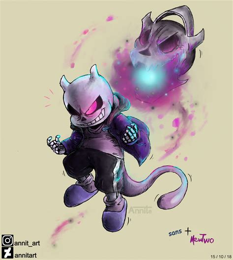 Sans Mewtwo By Annitart On Deviantart