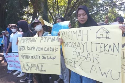 Kantor PTPN IV Pelaihari Didemo Massa Terkait Ini Tuntutannya Harga