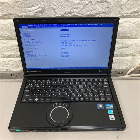 Yahooオークション O108 Panasonic Let Note Cf Sx2 Core I5 3320m