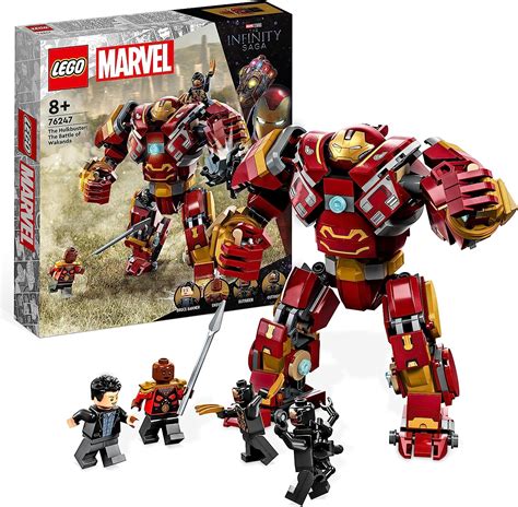 Lego Marvel Hulkbuster Batalla De Wakanda Juguete De Vengadores Para