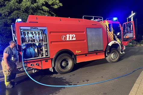 B Brand Im Freien Feuerwehr Gemeinde Kahl