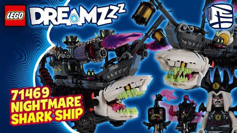 LEGO DreamZzz 71469 Nightmare Shark Ship Review 2023 YouTube