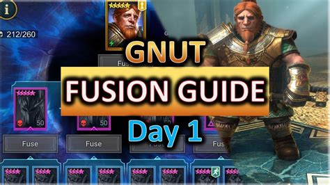 Gnut Fusion Day 1 Do It With Me Raid Shadow Legends YouTube