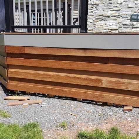 Deck Skirting Ideas For A Stylish Outdoor Environment Deck