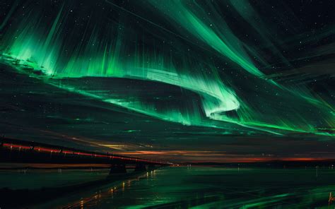 3840x2400 Northern Lights Artistic 4K ,HD 4k Wallpapers,Images ...