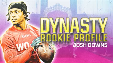 Dynasty Rookie Profile Josh Downs