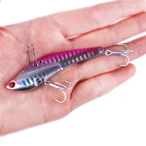 Cm G Vibration Fishing Lure Hard Metal Vib Rattle Lures Sinking