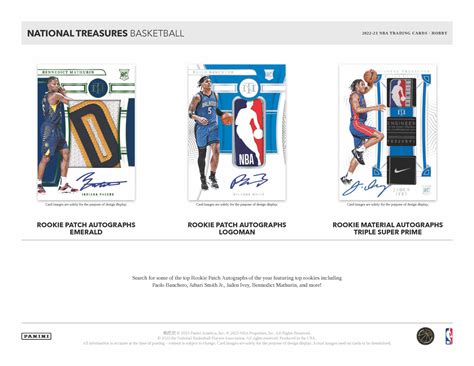 2022 23 Panini National Treasures NBA Basketball Cards 20