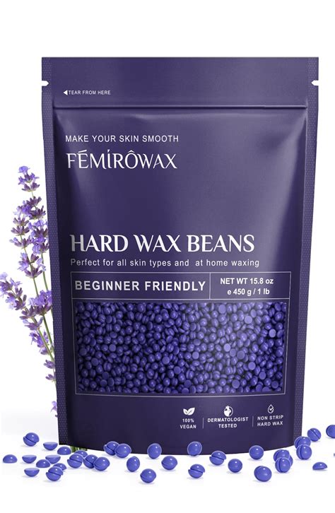 Buy Wax Beads Femirowax Lb Hard Wax Beans For Hair Removal Sensitive