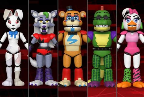 Fnaf Security Breach Characters