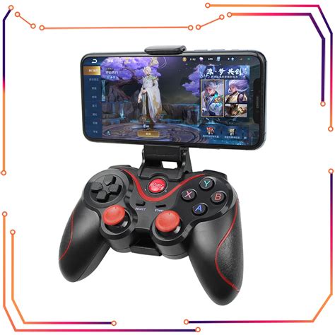 Gamepad Joystick Sem Fio Controlador De Jogo Bluetooth Bt T X Ps