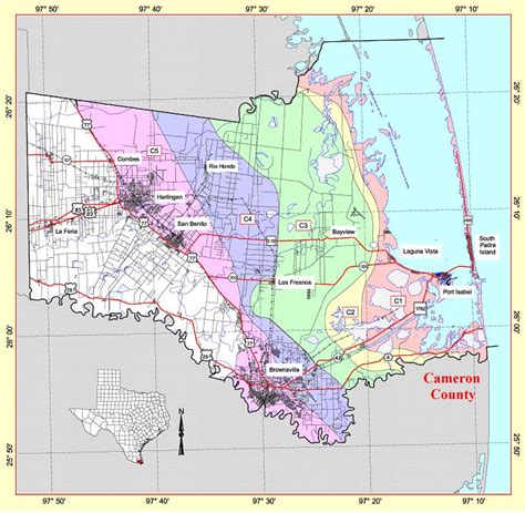 Galveston County Precinct Map Cities And Towns Map