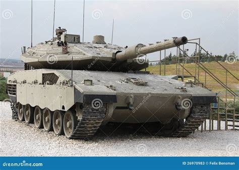 Tank Merkava Mk IV stock image. Image of firepower, power - 26970983