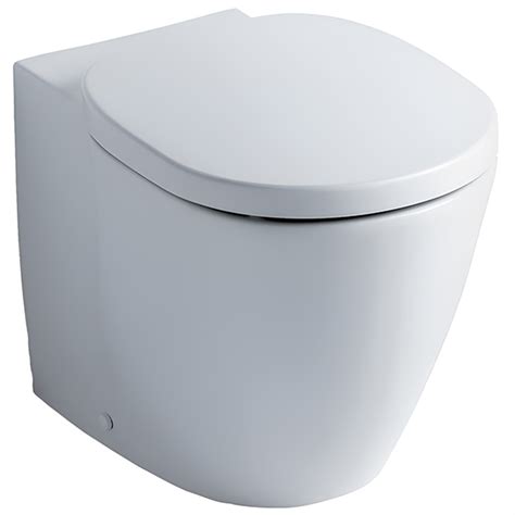 Armitage Shanks Edit R 545mm Projection Back To Wall Wc Bowl With Toilet Seat And Cover