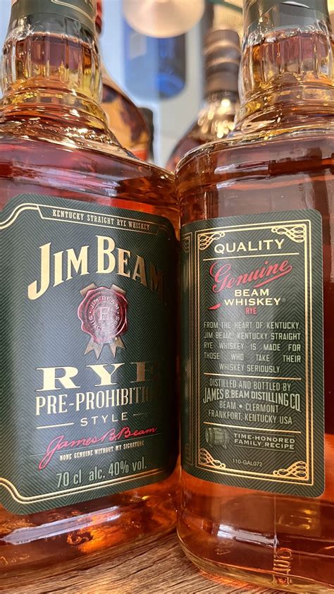 Whisky Jim Beam Rye Ml Emp Rio Dark Bebidas