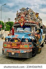 8 Bus Images Pakistan Images Stock Photos 3D Objects Vectors