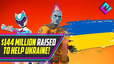 Fortnite Raises 144 Million For Ukraine Youtube