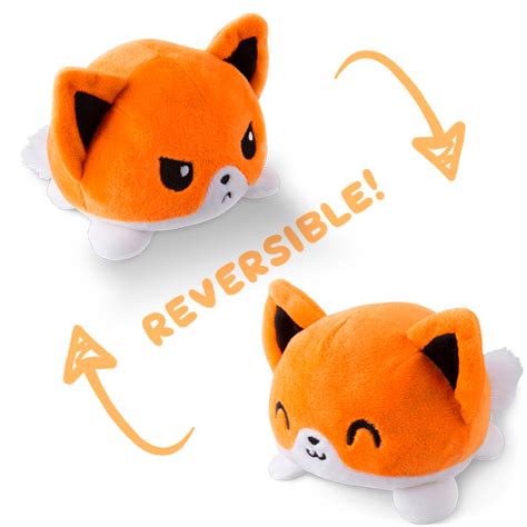 TeeTurtle Reversible Fox Plushie | Home of the Original Reversible ...