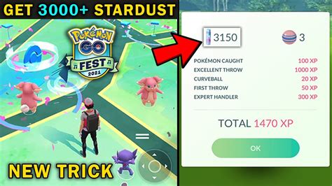 How To Get Stardust Per Catch In Gofest Pokemon Go New