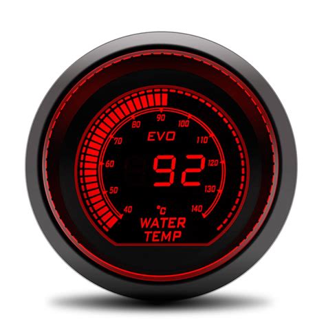 Digital 52mm Car Tachometer Rpm Meter Boost Water Temp Oil Temp Oil