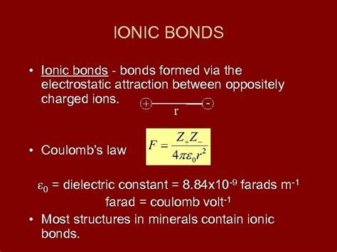 Chemical Bonding Ionic Bonds Ionic Bonds