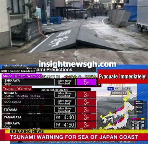 Massive Earthquake Rocks Japan Now Insightnewsgh Com