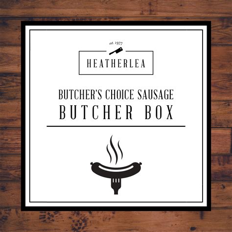 Thank You For Entering Our Sausage Box Giveaway Heatherlea Farm Shoppe