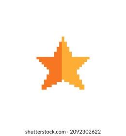 Star Pixel Art Style Icon 8bit Stock Vector (Royalty Free) 2092302622 ...