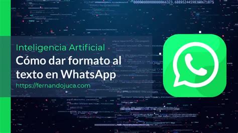 WhatsApp cómo son las nuevas opciones de formato de texto