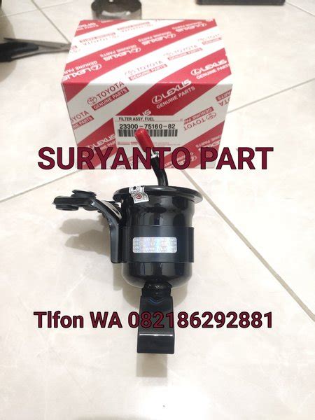 Jual Fuel Filter Bensin Assy Toyota Innova Fortuner Hilux 23300 75610