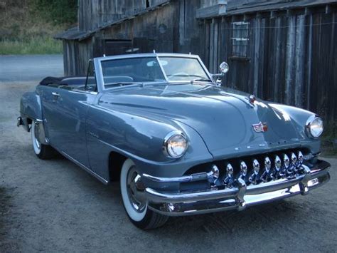 Concours Winning Resto 1952 Desoto Custom Convertible Bring A Trailer